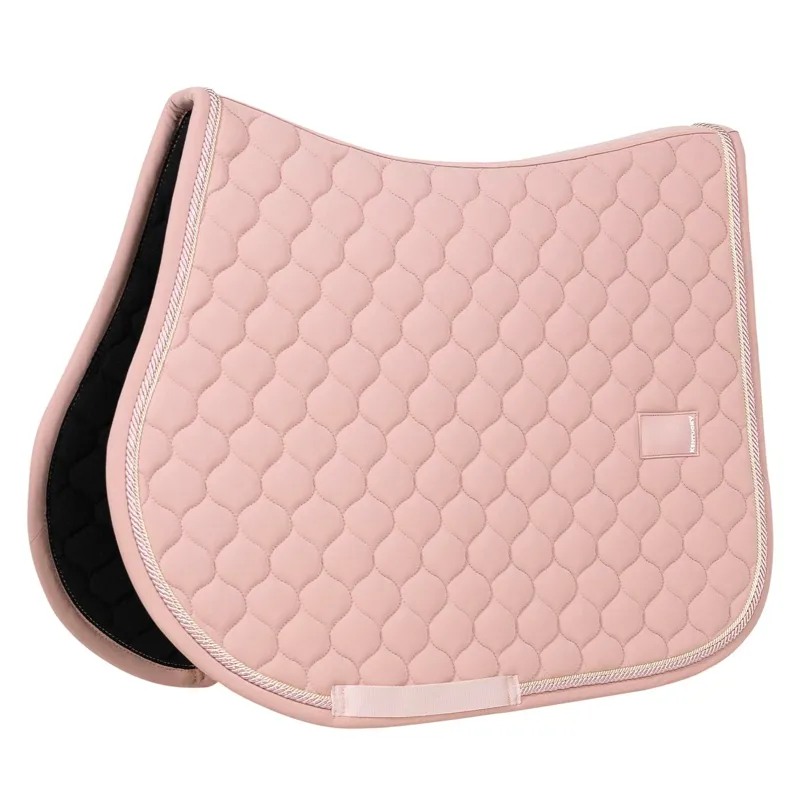 Kentucky Rubber Logo Onion Quilt Show Jumping Saddle Pad - Old Rose