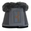 Kentucky Sheepskin Leather Bell Boots - Grey/Grey