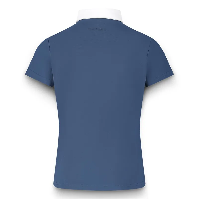 Kentucky Osaka Junior Boys Short Sleeve Show Shirt - Navy-1