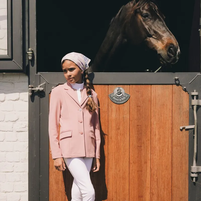 Kentucky Paris Junior Girls Show Coat - Old Rose-4