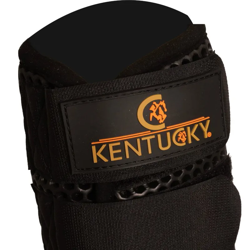 Kentucky ProAir Turnout Brushing Boots - Black-2