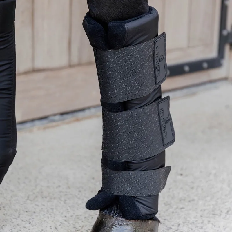 Kentucky PROtect Classic Stable/Travel Front Boots - Black-5