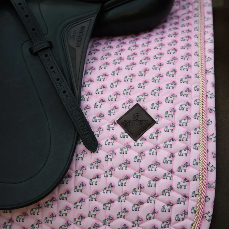 Kentucky Sammy Collection Dressage Saddle Pad - Old Rose-2