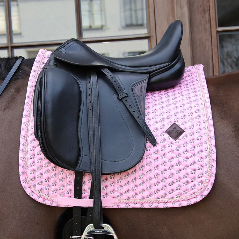 Kentucky Sammy Collection Dressage Saddle Pad - Old Rose-1