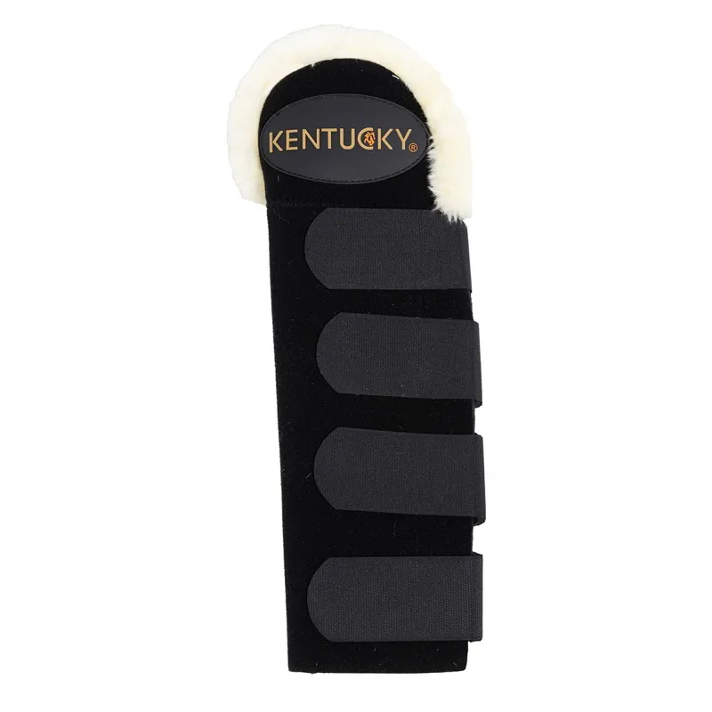 Kentucky Sheepskin Tail Wrap - Black-2