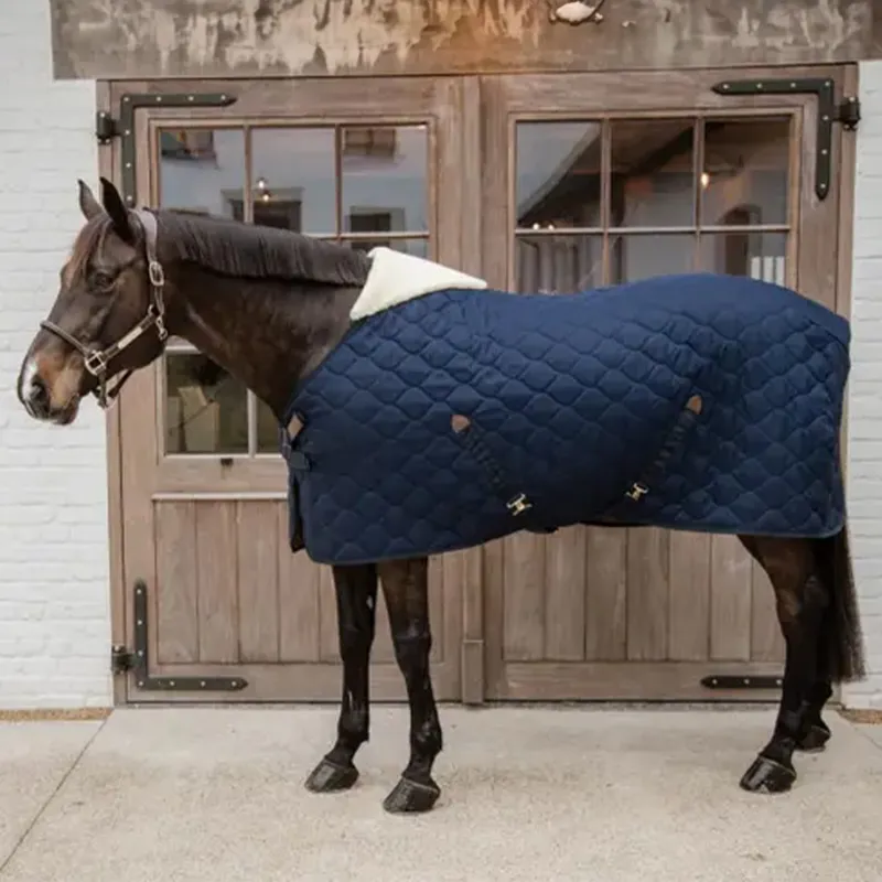 Kentucky 200g Comfort Stable Blanket - Navy-2