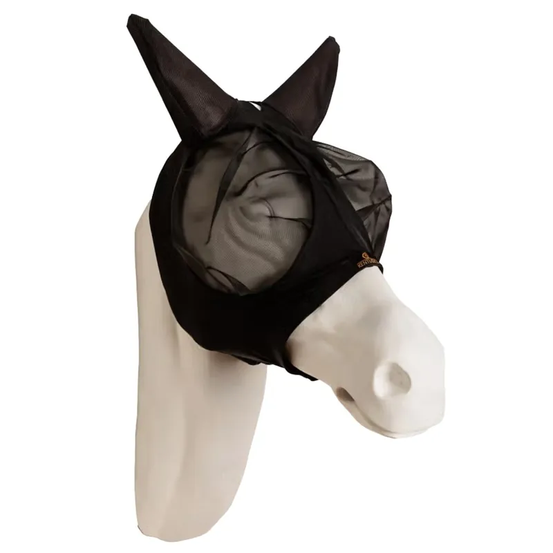 Kentucky Slim Fit Fly Mask - Black-3