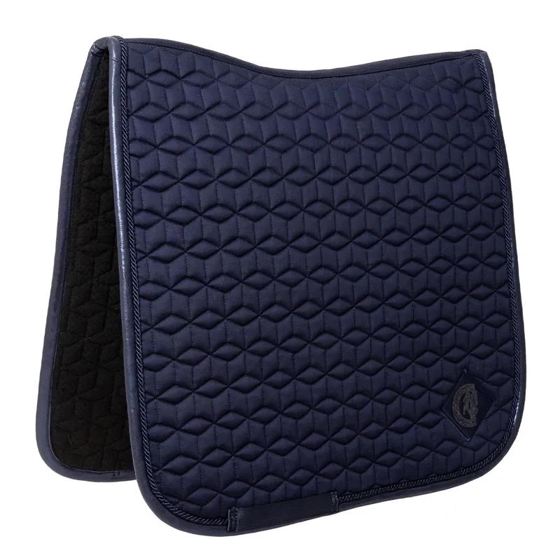 Kentucky Sparkling Dressage Saddle Pad - Navy