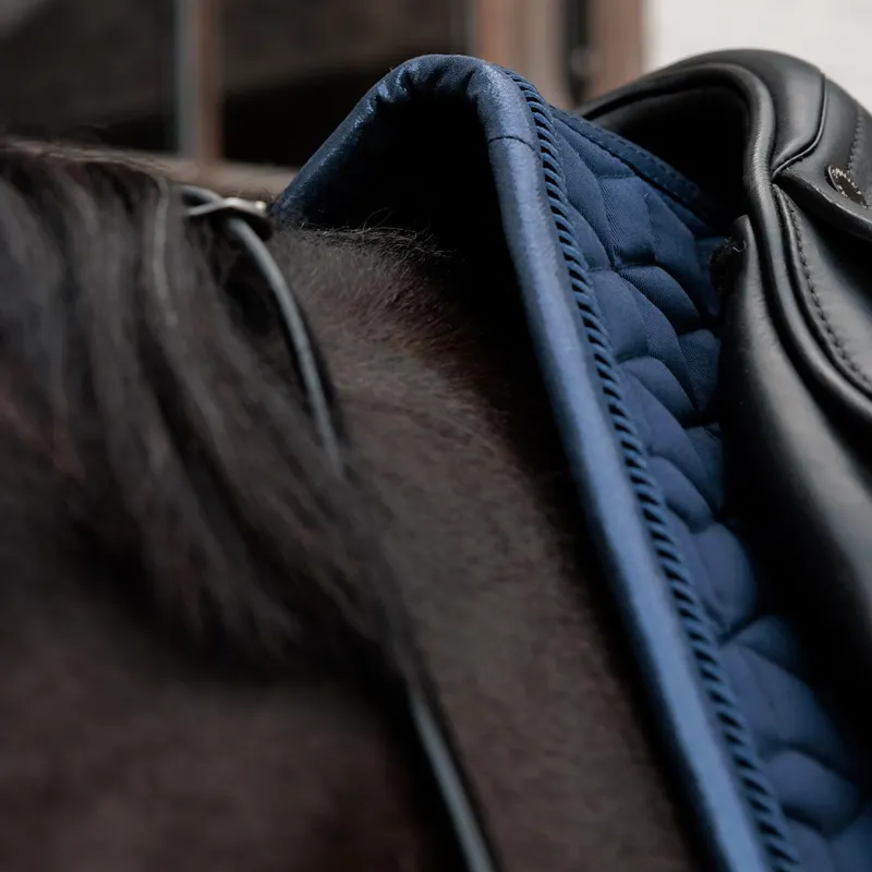 Kentucky Sparkling Dressage Saddle Pad - Navy-3