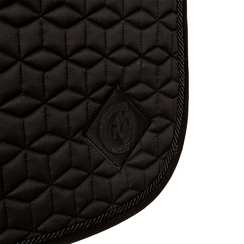 Kentucky Sparkling Jump Saddle Pad - Black-2