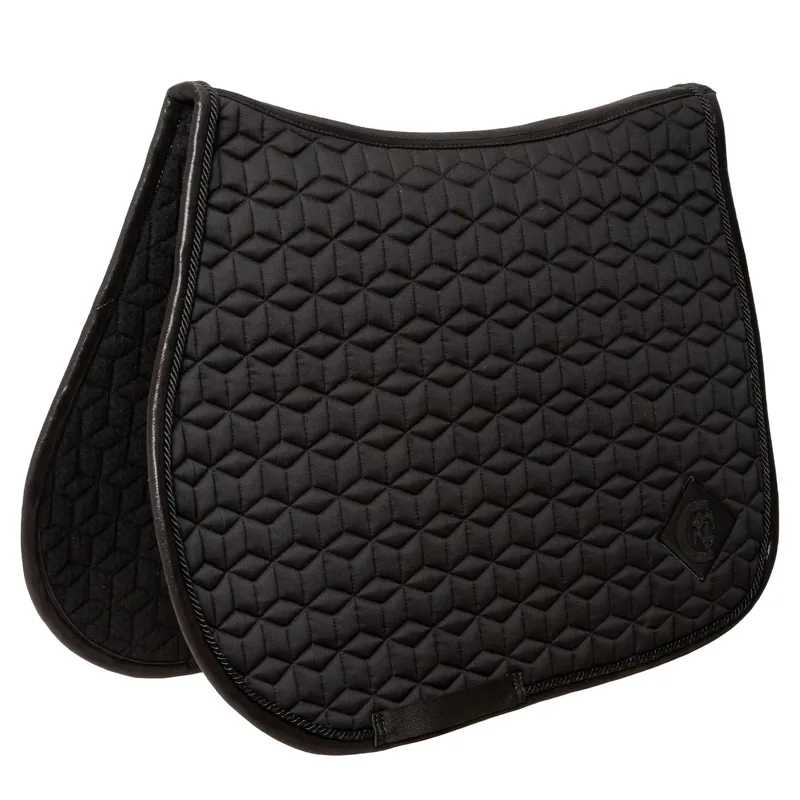 Kentucky Sparkling Jump Saddle Pad - Black