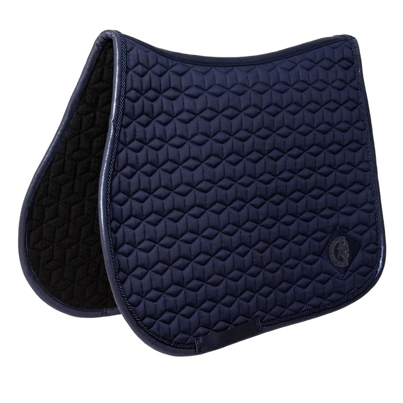 Kentucky Sparkling Jump Saddle Pad - Navy