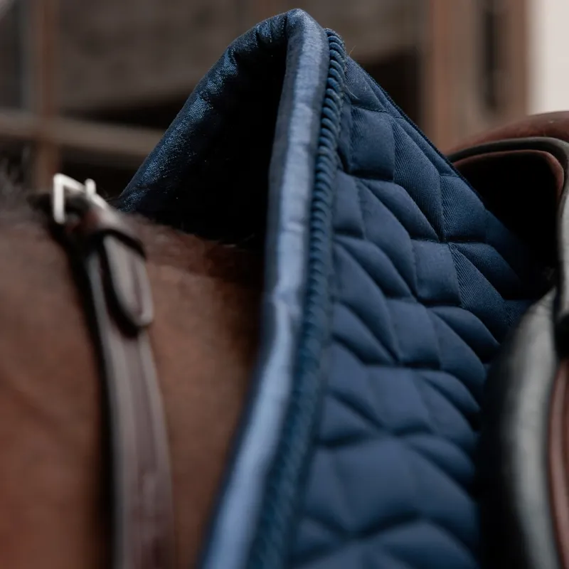 Kentucky Sparkling Jump Saddle Pad - Navy-2