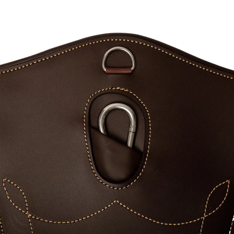 Kentucky Anatomic Leather Stud Girth - Brown-2