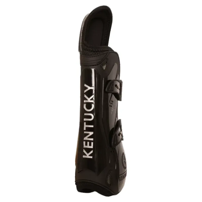 Kentucky Elastic Knee Protection Tendon Boots - Black