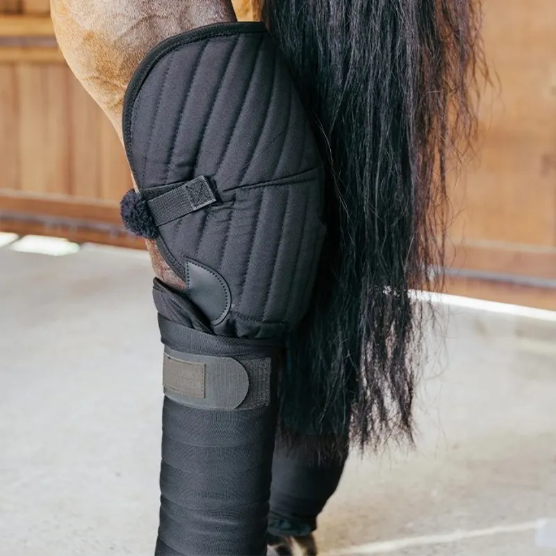 Kentucky Travel Boots with Hock Protection - Black-5
