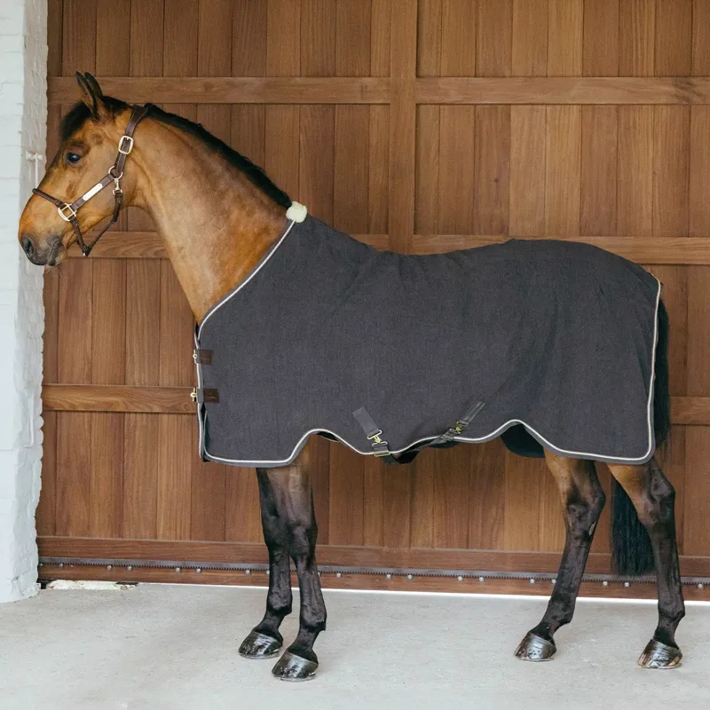 Kentucky Vegan Wool Fleece Cooler - Grey