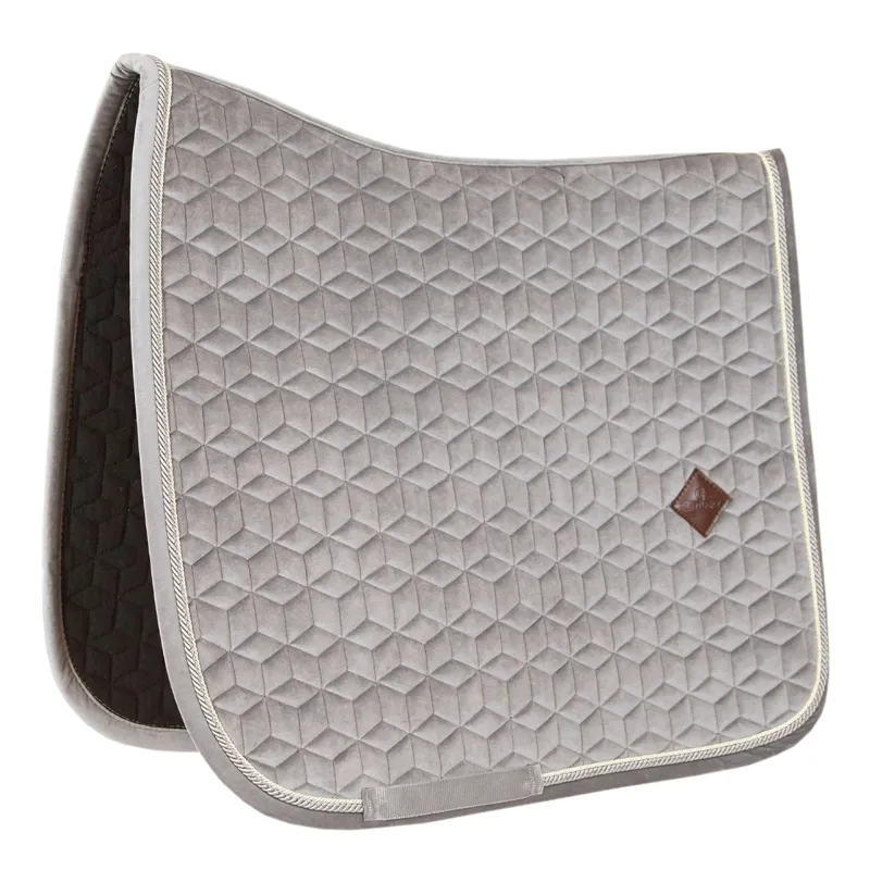 Kentucky Velvet Dressage Saddle Pad - Beige