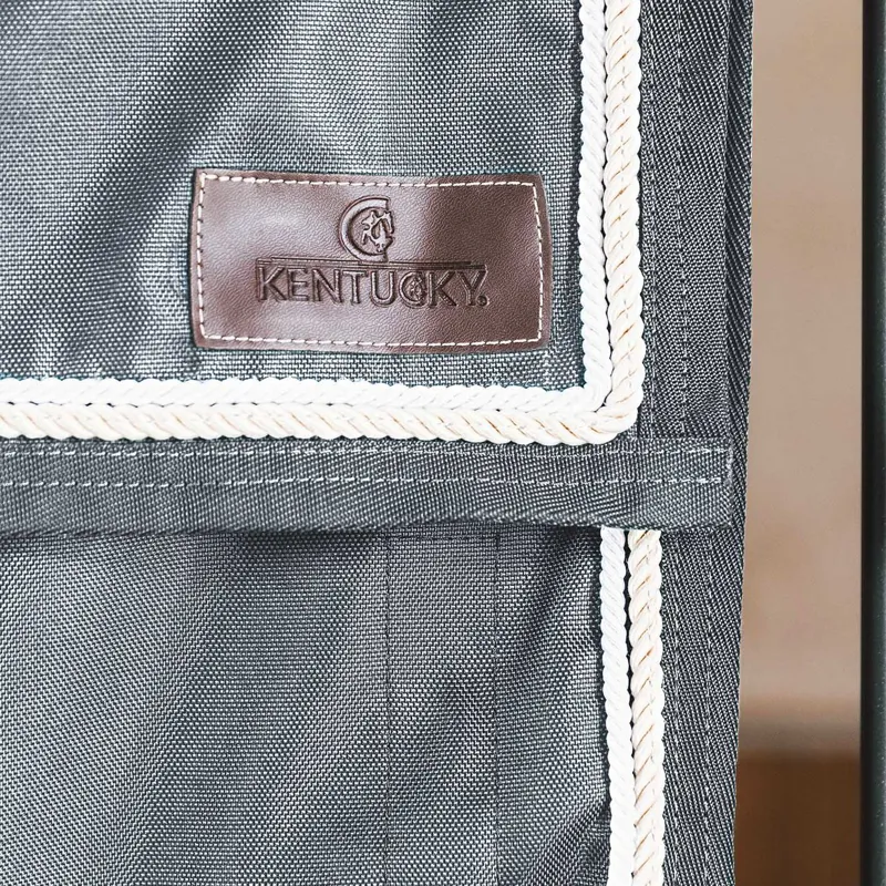 Kentucky Classic Waterproof Stable Curtain - Grey-2
