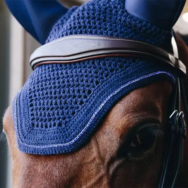 Kentucky Wellington Sparkling Soundless Fly Bonnet - Dark Navy-3