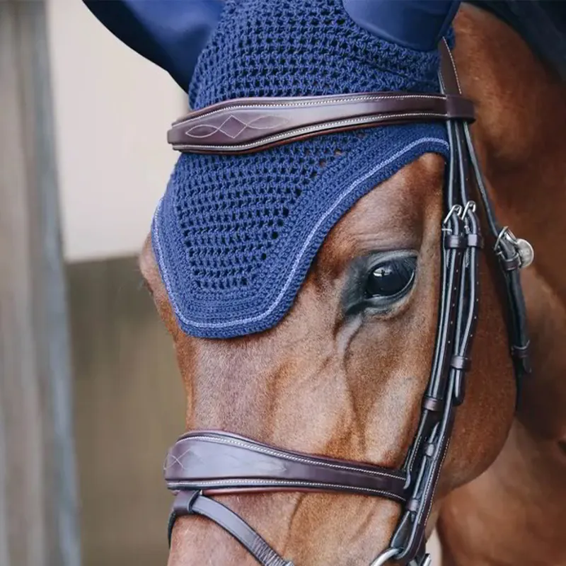 Kentucky Wellington Sparkling Soundless Fly Bonnet - Dark Navy-2