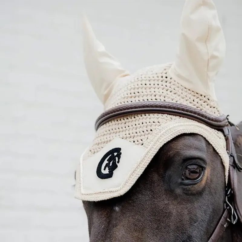 Kentucky Wellington 3D Logo Soundless Fly Bonnet - Beige-2