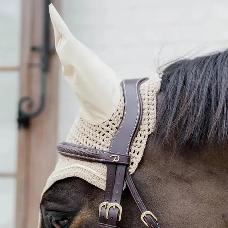 Kentucky Wellington 3D Logo Soundless Fly Bonnet - Beige-3