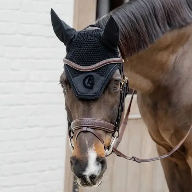 Kentucky Wellington 3D Logo Soundless Ear Bonnet - Black-1