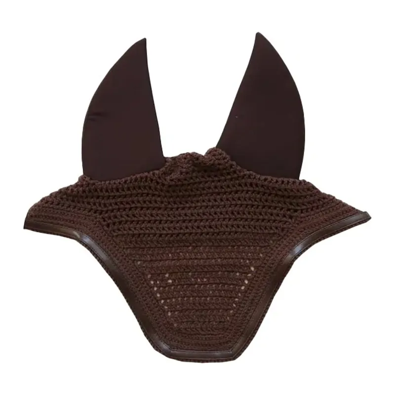 Kentucky Wellington Leather Trim Soundless Fly Bonnet - Brown