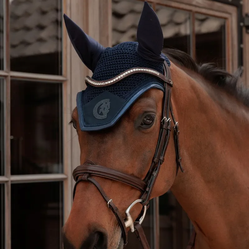 Kentucky Wellington Sparkling Logo Fly Bonnet - Navy-2