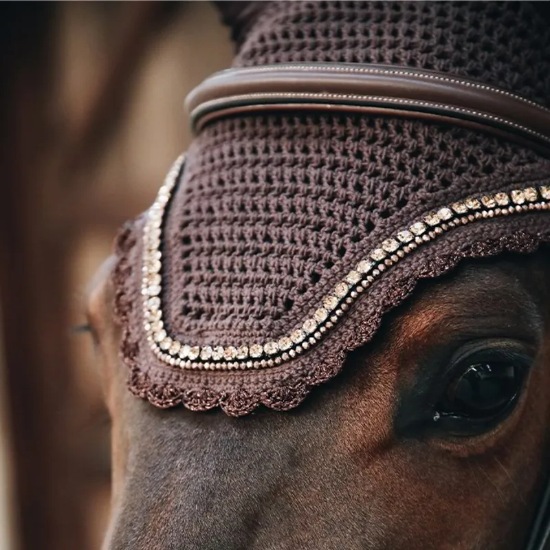 Kentucky Wellington Stone/Pearl Fly Bonnet - Dark Brown-2