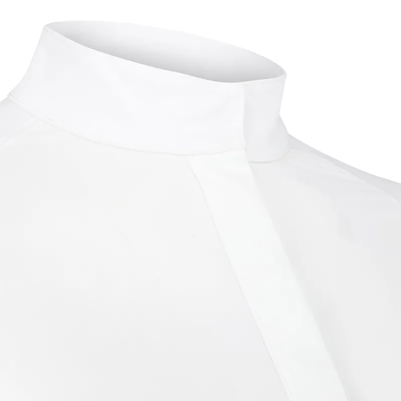 Kentucky Classic Womens Long Sleeve Show Shirt - White-2