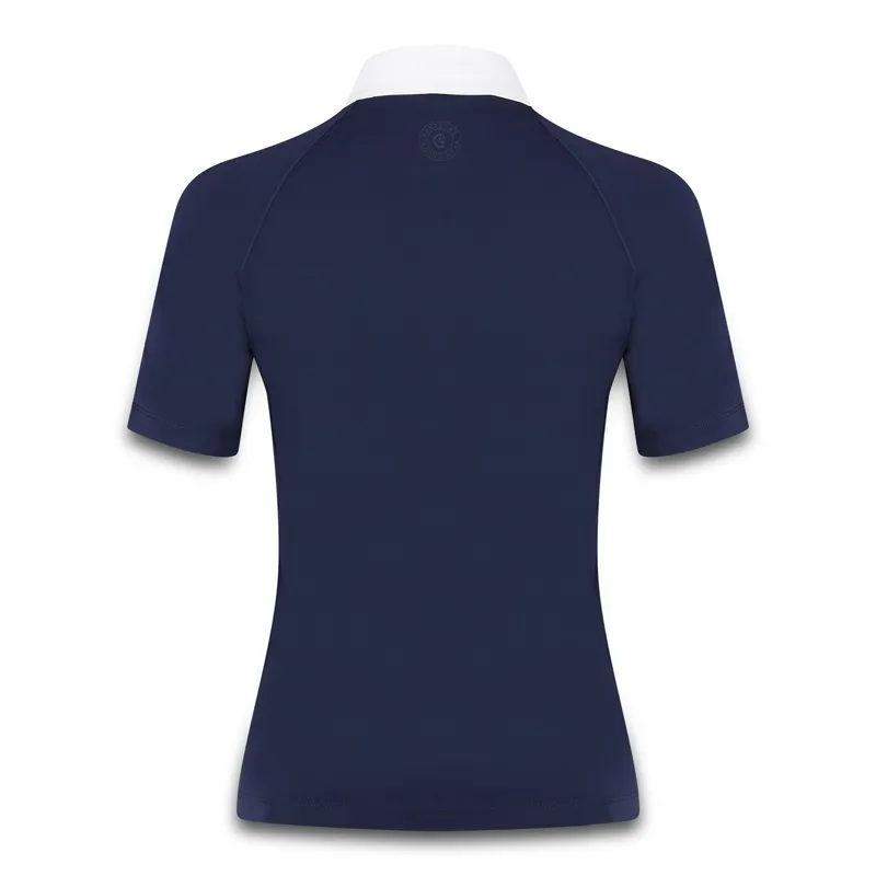 Kentucky Classic Women's Short Sleeve Show Shirt - Navy-1