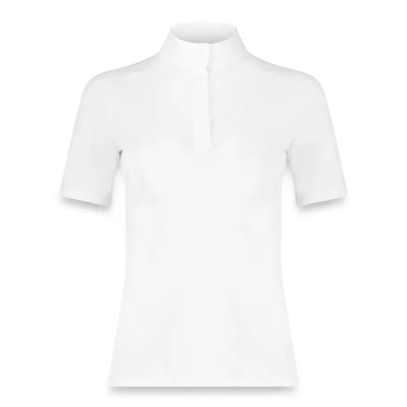 Kentucky Classic Women's Short Sleeve Show Shirt - White
