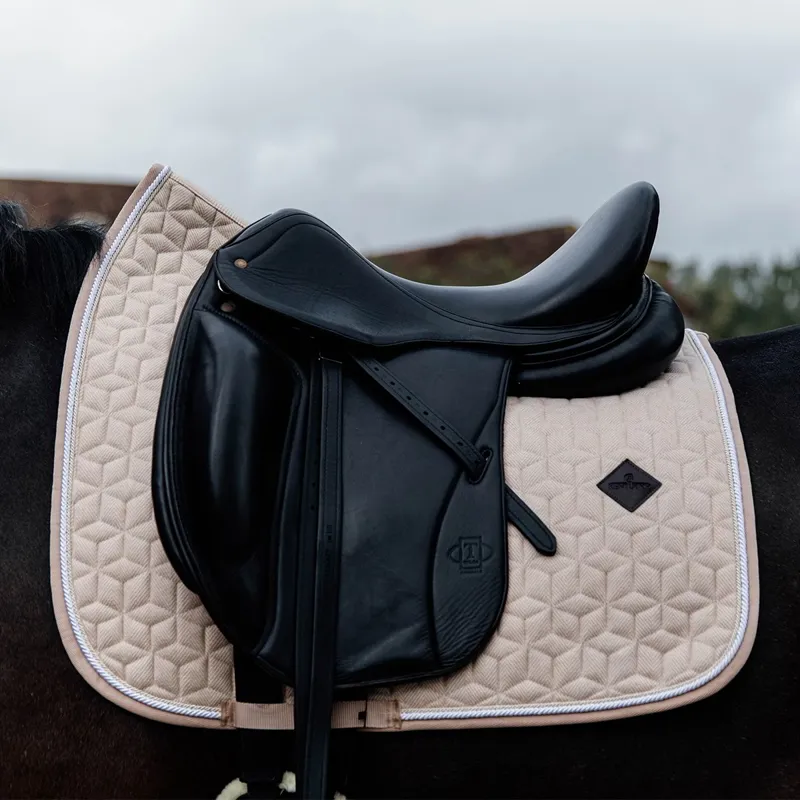Kentucky Wool Dressage Pad - Beige-1