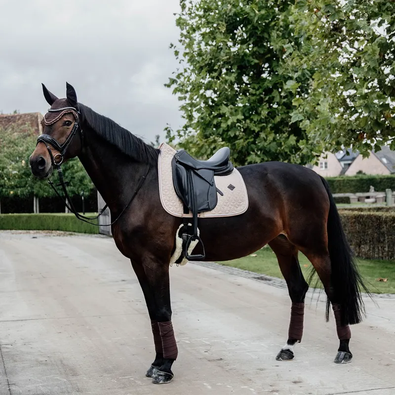 Kentucky Wool Dressage Pad - Beige-2