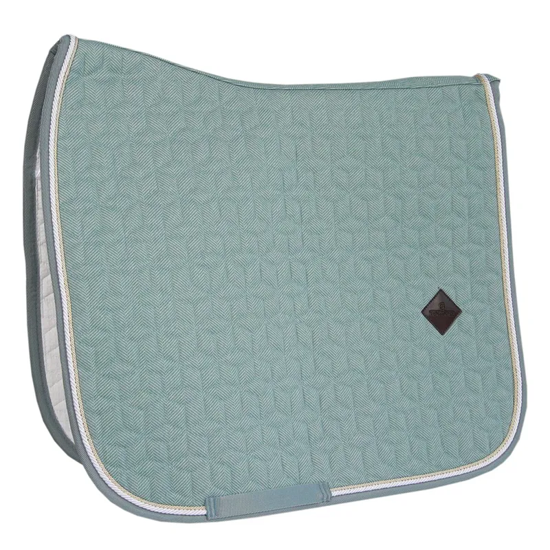 Kentucky Wool Dressage Saddle Pad - Light Blue