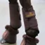 Kentucky 3D Spacer Brushing Boots - Brown