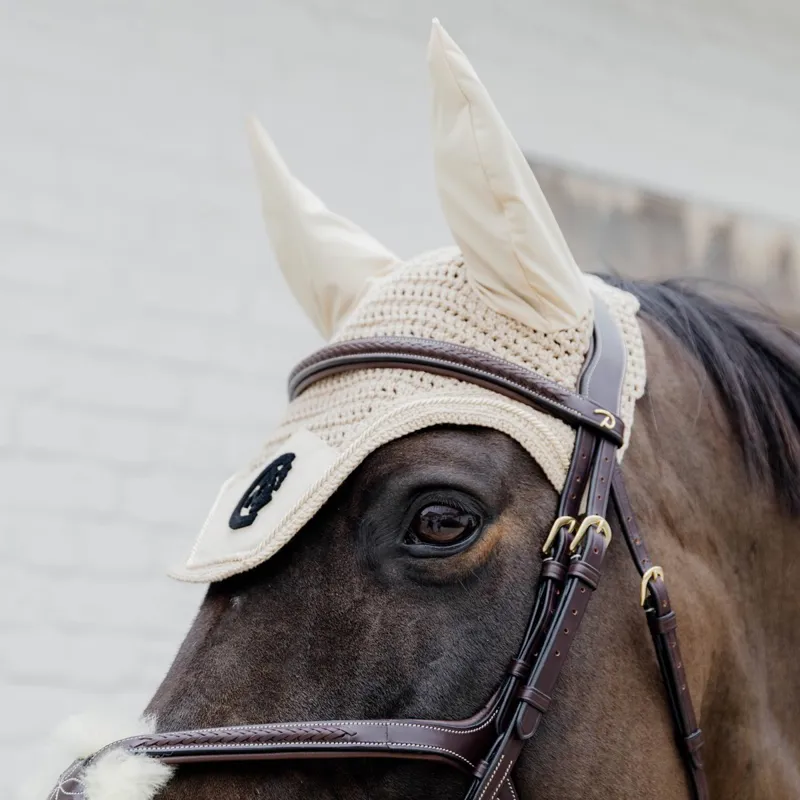 Kentucky Wellington 3D Logo Fly Bonnet Beige-3