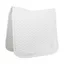Kentucky 3D Logo Plaited Dressage Saddle Pad - White