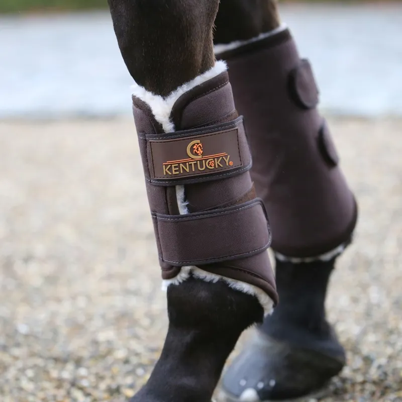 Kentucky Solimbra Brushing Boots - Brown-4