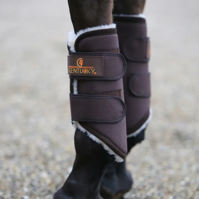 Kentucky Solimbra Brushing Boots - Brown-2