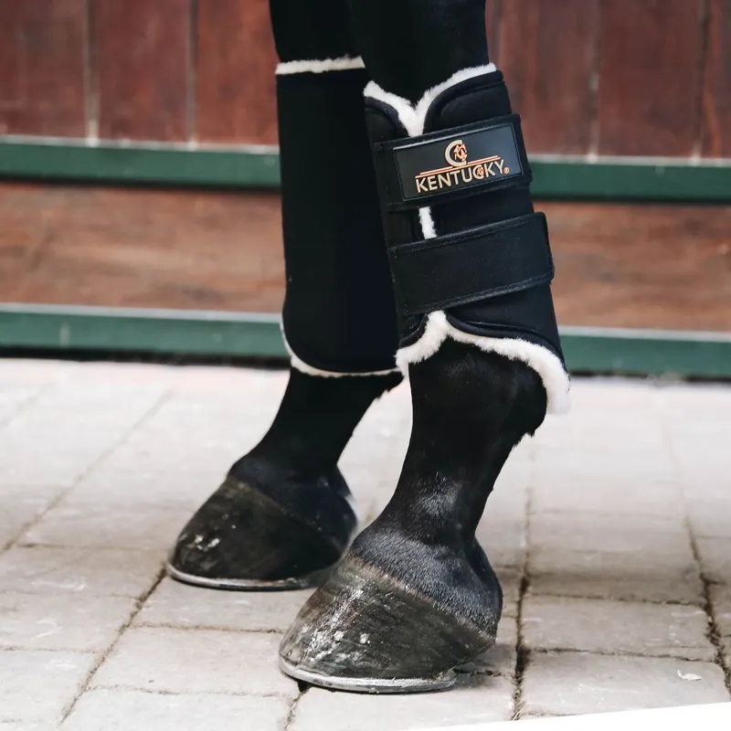 Kentucky Solimbra Brushing Boots - Black