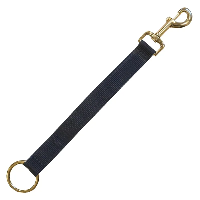Kentucky Nylon Clip and Ring Strap - Navy