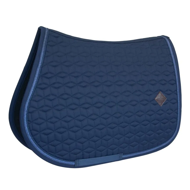Kentucky Glitter Rope Jump Saddle Pad - Navy
