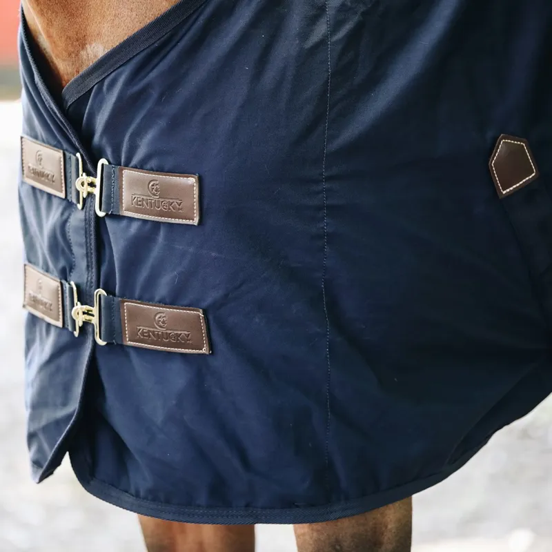 Kentucky Cotton Sheet Standard Neck - Navy-2
