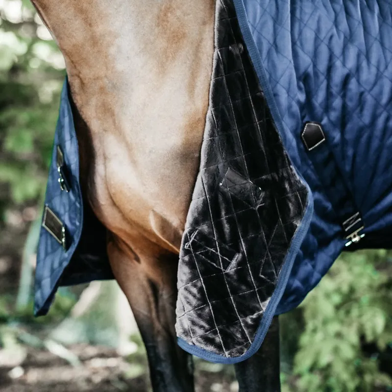 Kentucky 0g Standard Neck Stable Blanket - Navy-2