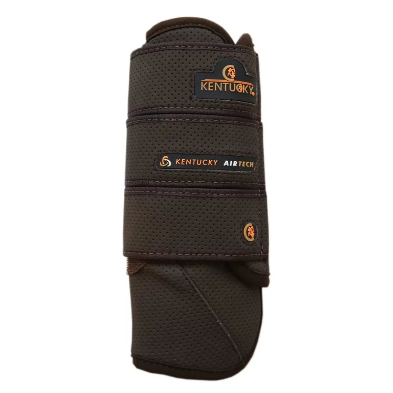 Kentucky Air Tech Eventing Front Boots - Brown-2