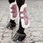 Kentucky Bamboo Shield Vegan Sheepskin Tendon Boots - Old Rose