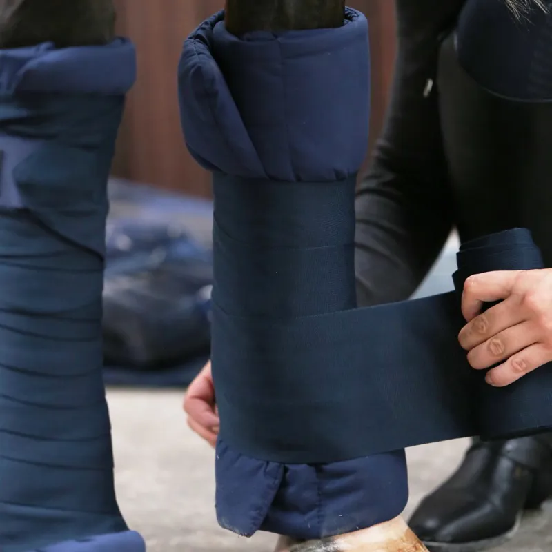 Kentucky Quilted Bandage Pads - Navy-1